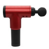 Перкуссионный массажер Fascial Gun FH-320 4 насадки, красный - 2